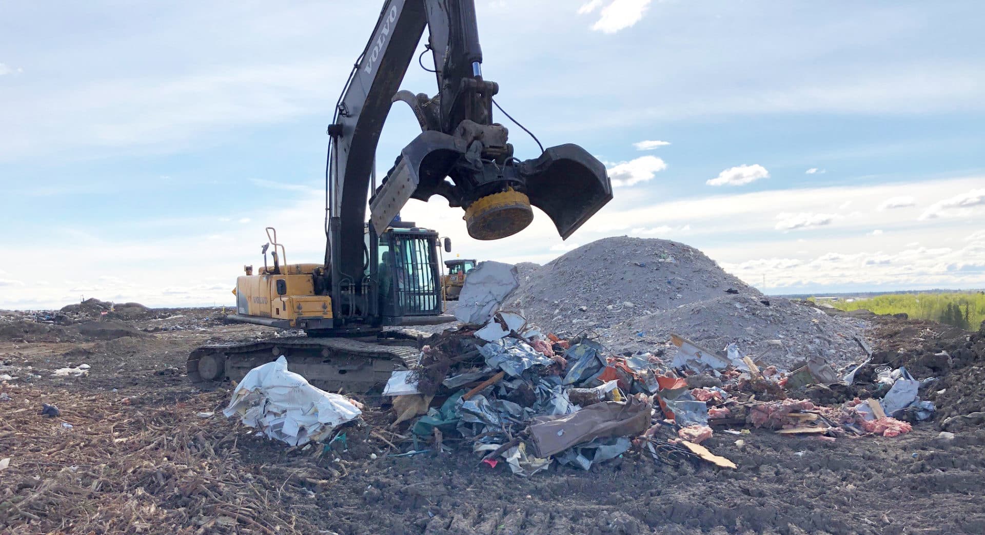 Excavator Scrap Waste Grapple